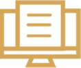 Monitor with Document Icon